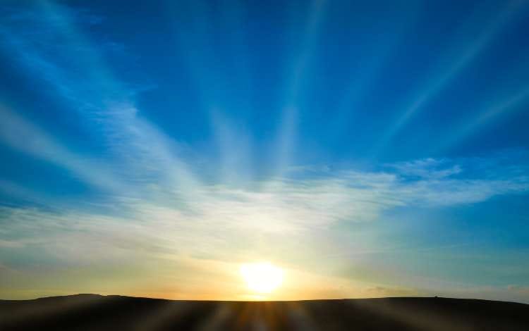 A new start image with soft light